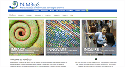 Desktop Screenshot of nimbios.org